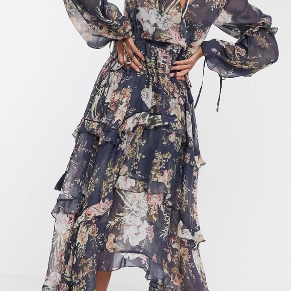 ASOS flowy midi dress - Picture 2 of 4